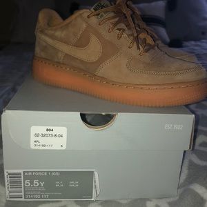 Flax Air Force Ones